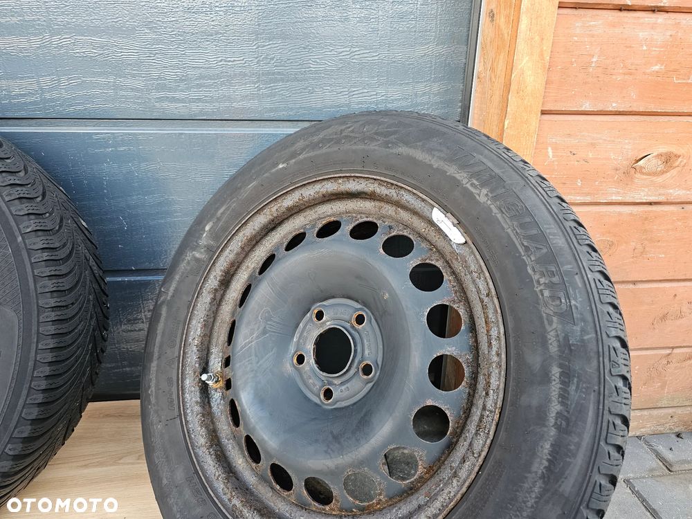 KOŁA FELGI STALOWE OPONY ZIMOWE 205/60 R 16 OPEL ASTRA J K MOKKA 5x105 ET39 6,5J - 3