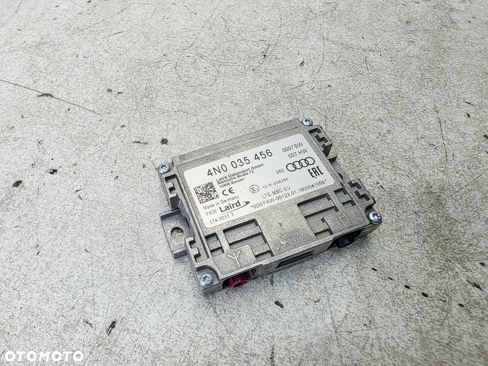 MODUŁ ANTENOWY WZMACNIACZ SYGNAŁU TELEFONU AUDI A6 C8 4N0035456 - 2