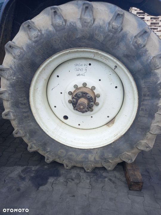Felga tył W18Lx42 opona 580/70 R42 Trelleborg FiatAgri G240 New Holland Ford - 3