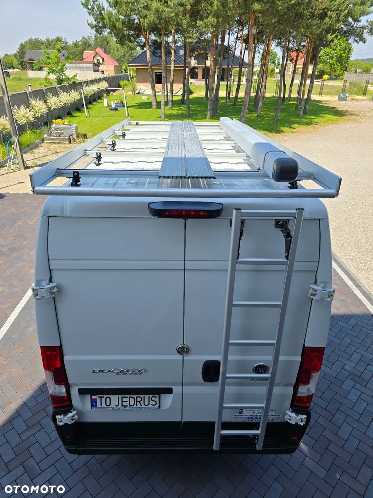 Fiat DUCATO L4H2 MAXI SILNIK 2,3 IVECO 140KM 85 Tyś km SALON PL SERWIS DO OSTATNIEGO Km TEMPOMAT KAMERA COFANIA KLIMA BAGAŻNIK DACHOWY - 30