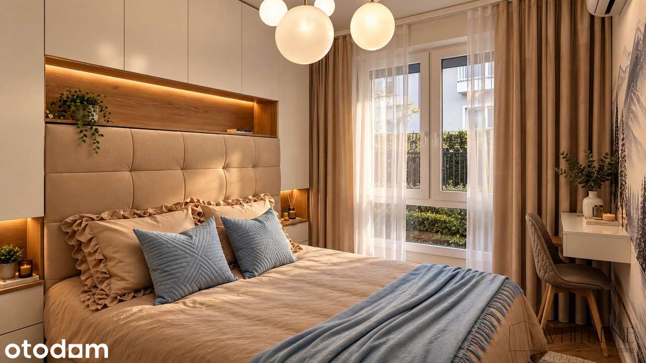 Stylowe 2-pokojowe mieszkanie 47 m² | Bemowo
