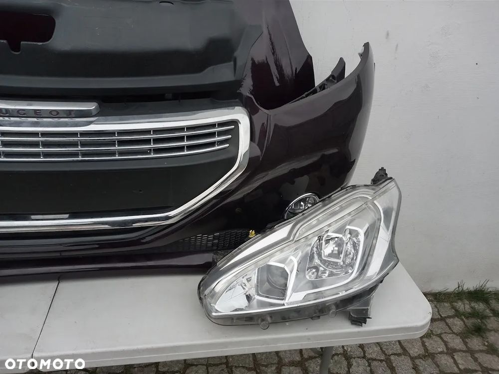 PEUGEOT 208 I GT CHŁODNICE BŁOTNIKI LAMPA MASKA ZDERZAK WSZYSTKIE CZĘŚCI DO 208 - 4