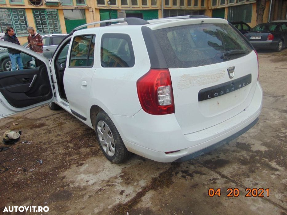 Dezmembrez Dacia Logan MCV 1.5 diesel euro 6 culoare alb volan stanga - 2