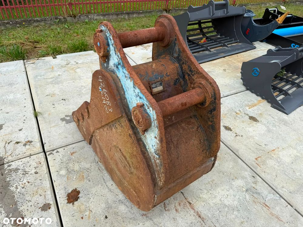 Łyżka do koparki 60cm złącze Miller Tefra 80mm sworzeń do kopania koparka szybkozłącze 50,60 - 5