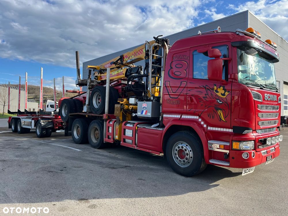 Scania R580, Przyczepa+Wózek, 6x4,Super stan, Sprowadzona - 4