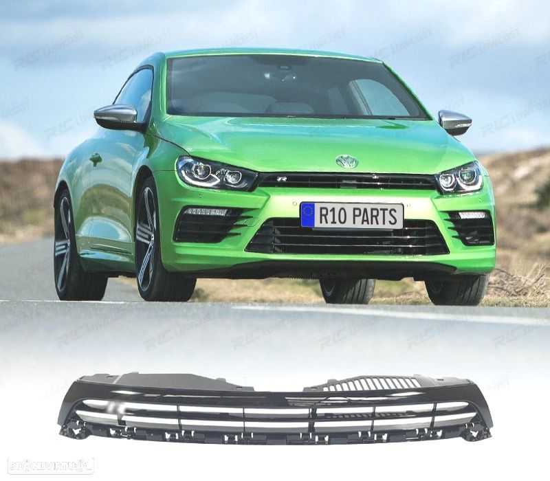 GRELHA FRONTAL VOLKSWAGEN VW SCIROCCO MK3 15-17 LOOK R - 1