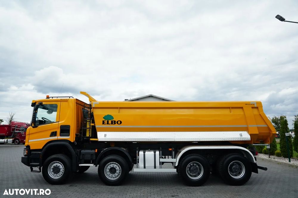 Scania P 450 XT / 8x6 / BASCULATOR SPATE / OPTICRUISE / ANVELOPE 100% / EURO 6 - 9