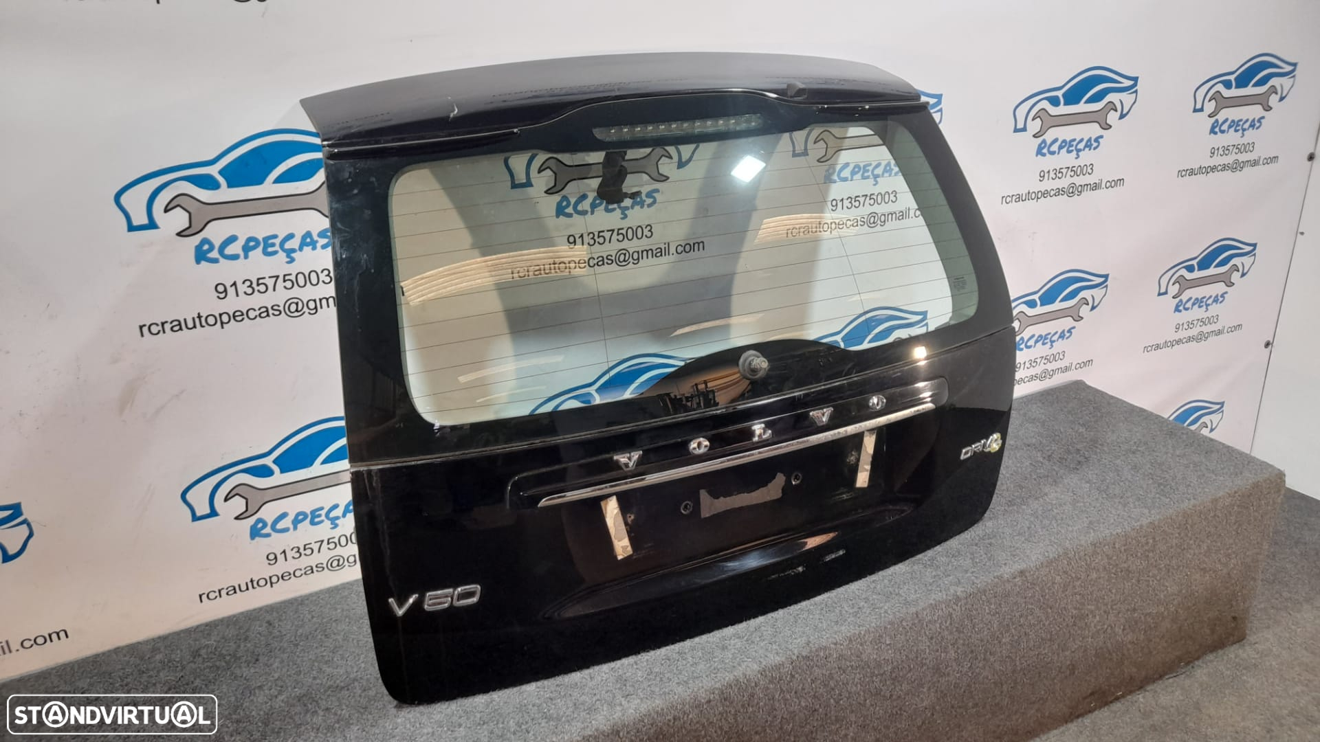 PORTA TAMPA MALA VOLVO 31218941 VOLVO V50 545 FASE II 2 FECHO PUXADOR MOTOR VIDRO LUZ 3º STOP SPOILER LIP AILERON - 3