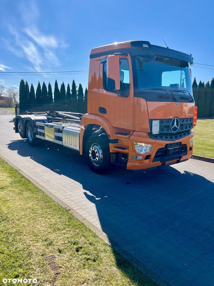 Mercedes-Benz Arocs Actros Antos 2546 Hakowiec Multilift Hiab - 6