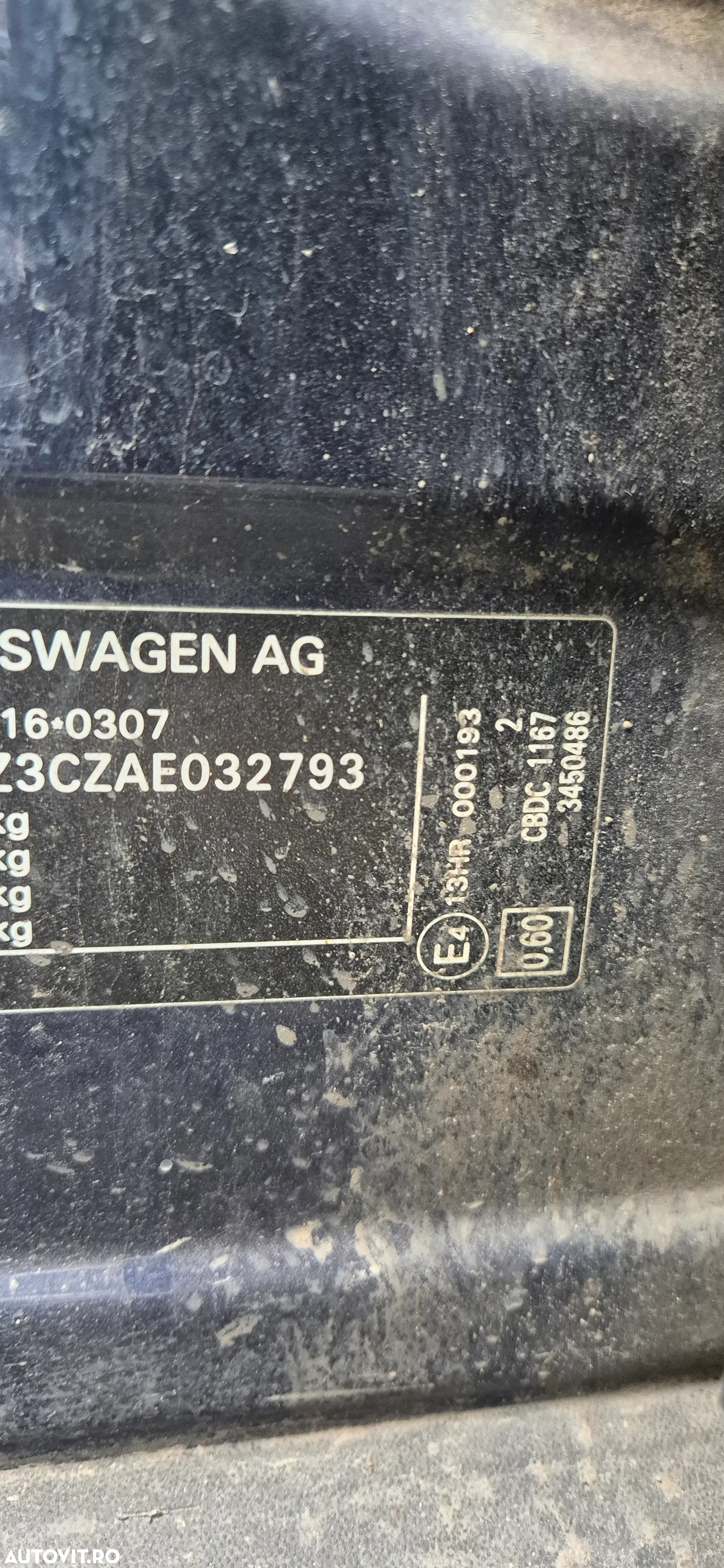 Piese auto Vw Passat B6 2.0 tdi diesel cod CBD CBDC Euro 5 - 11