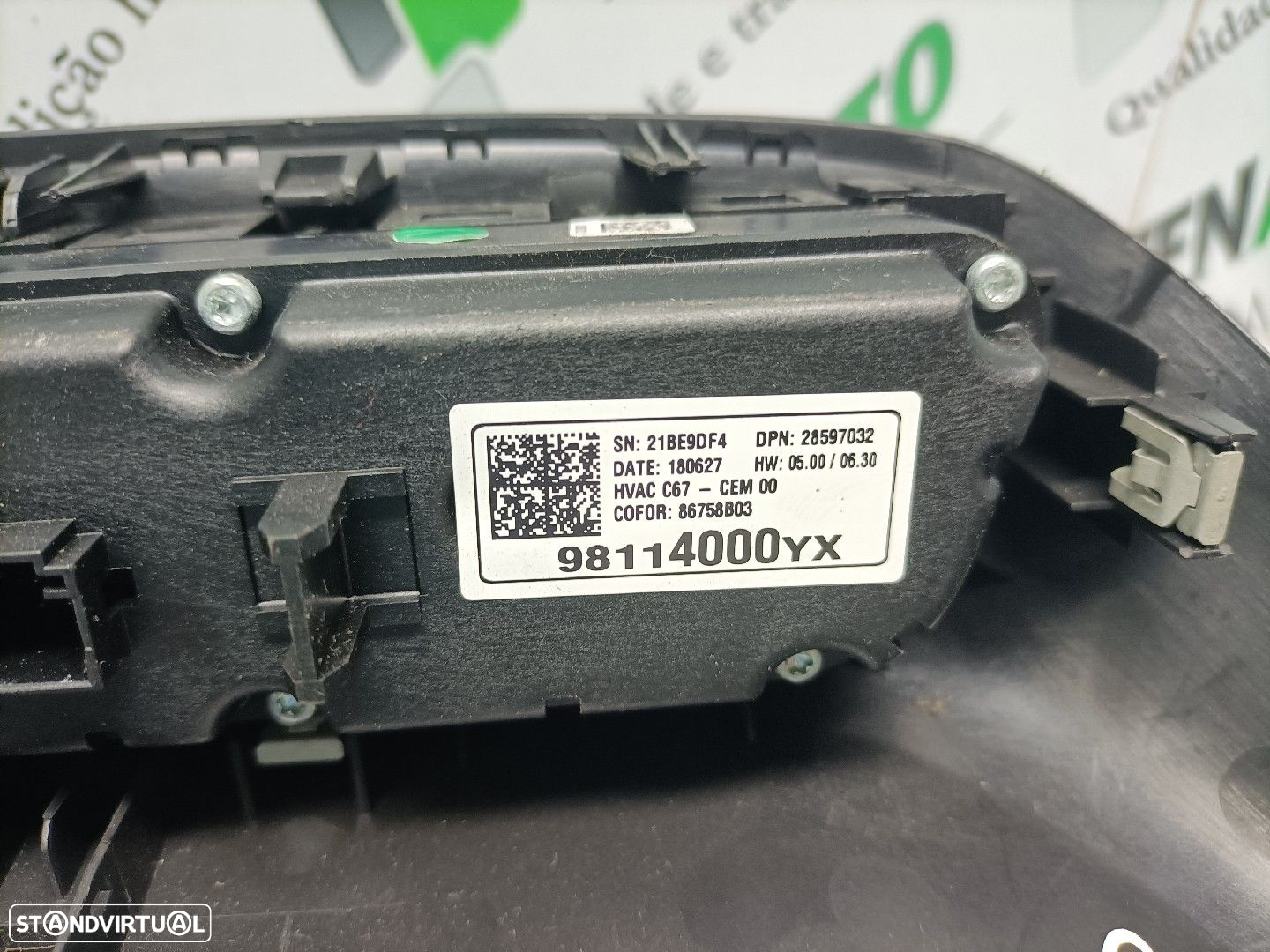 Comando / Botão De Sofagem / Climatronic Opel Crossland X (P17) - 3