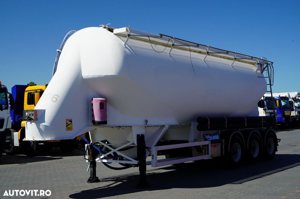 Feldbinder / CEMENTONACZEPA / 5 KOMÓR / 40 000 L / SILOS / ALUFELGI - 2