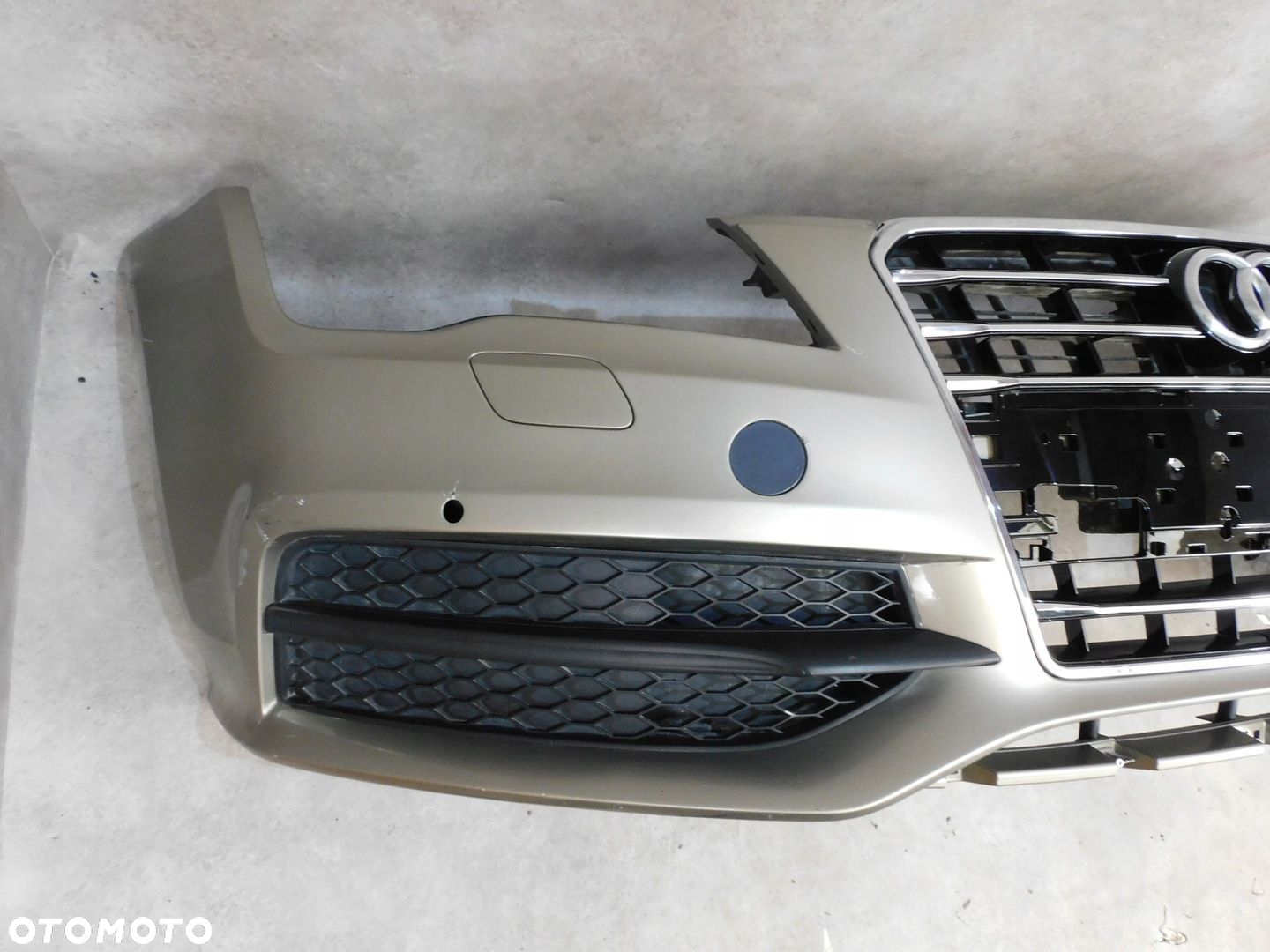 AUDI A7 C7 4G8 S LINE ZDERZAK PRZÓD PRZEDNI KOMPLETNY PRZED LIFT 4XPDC - 11