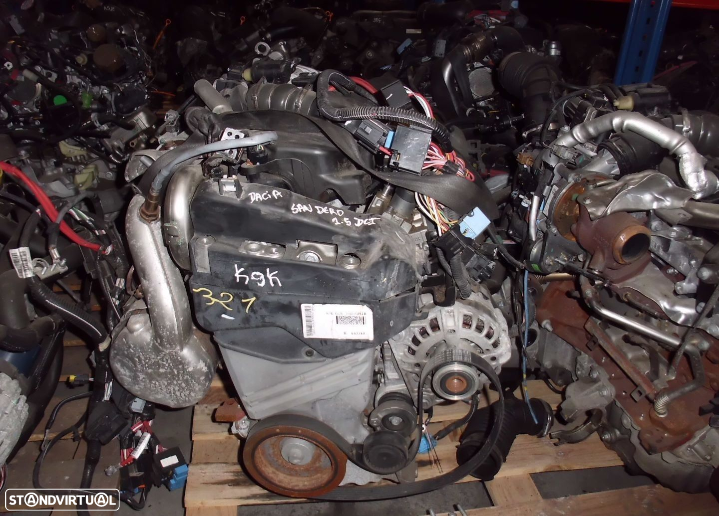 Motor 1.5 DCI K9K626 - 3