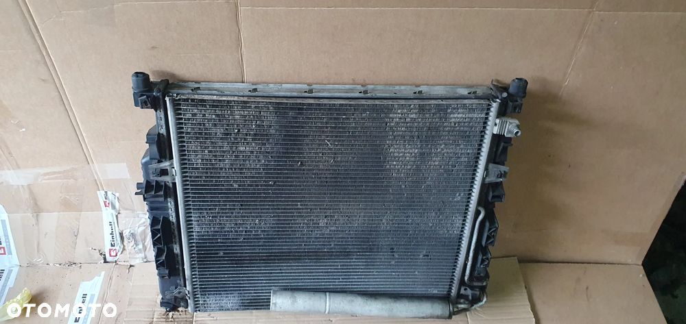 Chłodnica chłodnice wody klimatyzacji Mercedes ML W164 3.0 CDI A2515000054 A2515000004 - 2