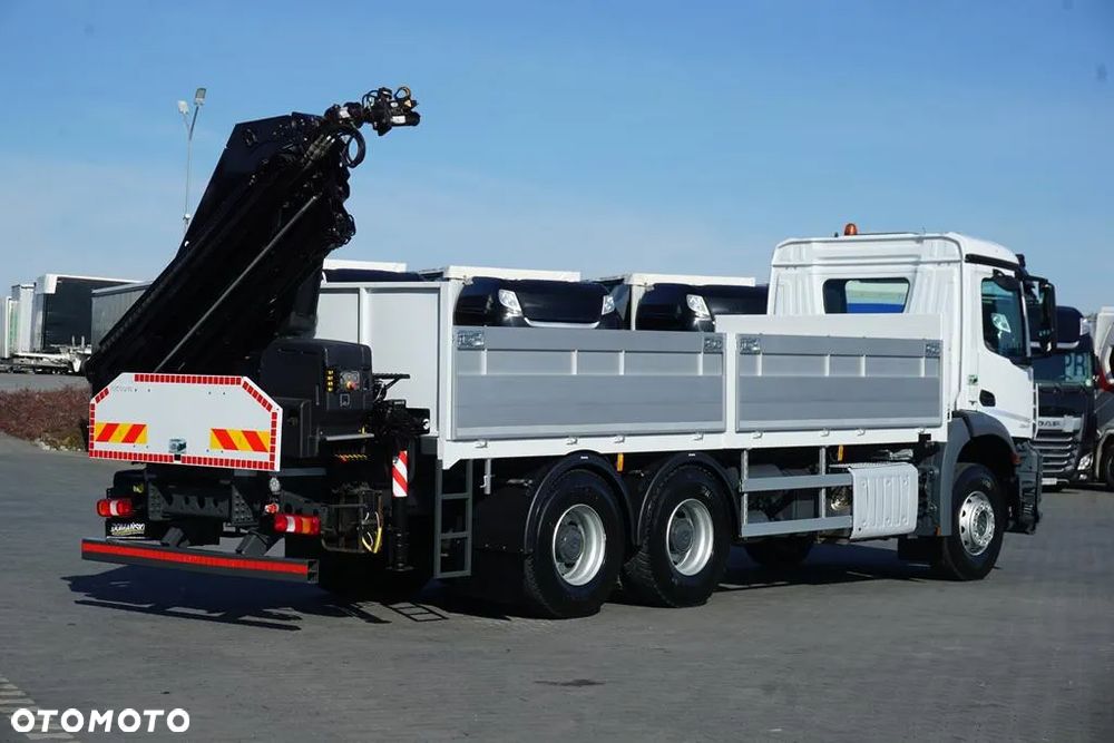 Mercedes-Benz AROCS / 2643 / 6 X 4 / SKRZYNIOWY + HDS / HIAB 228 E – 4 / WYS. 13 M - 30