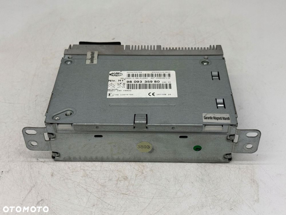 stacja multimedialna radio citroen c4 aircross 9809335980 - 2