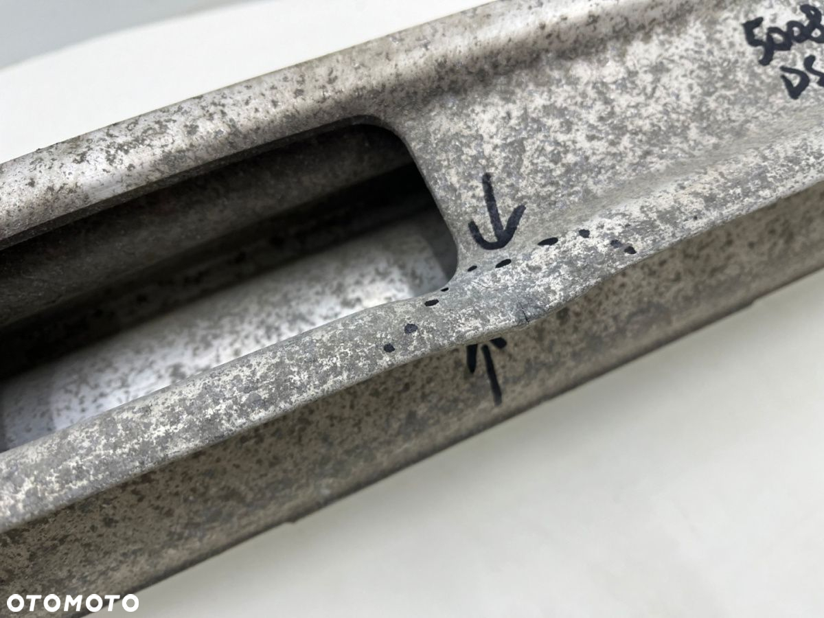 Belka zderzaka Peugeot 5008 I 09-17r. Citroen DS5 tylne wzmocnienie pasa 9681099980 9652943580 - 7