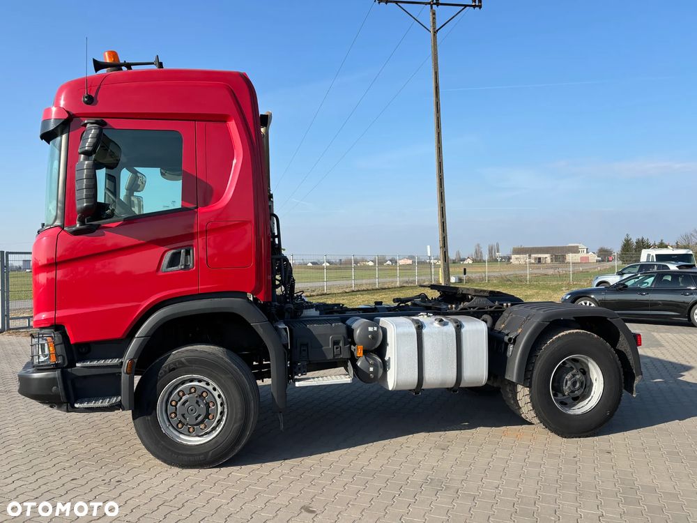Scania G450 XT 4x4 stały napęd , skrzynia redukcyjna , biegi terenowe , hydraulika do wywrotu, z Niemiec ,opticrusie ze sprzęgłem - 4