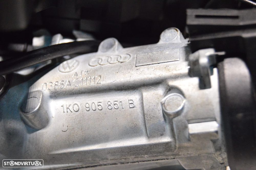 FECHO FECHADURA COLUNA DIREÇÃO DIRECÇÃO COMANDOS MULTIFUNÇÕES COMUTADOR COMUTADORES MANETE MANETES VW VOLKSWAGEN 1K0905851B 1K0905851 5K0905865 5K0953502R 5K0953502 5K0953501BA 5K0953501 VW VOLKSWAGEN SHARAN II 2 MK2 7N1 7N2 - 10