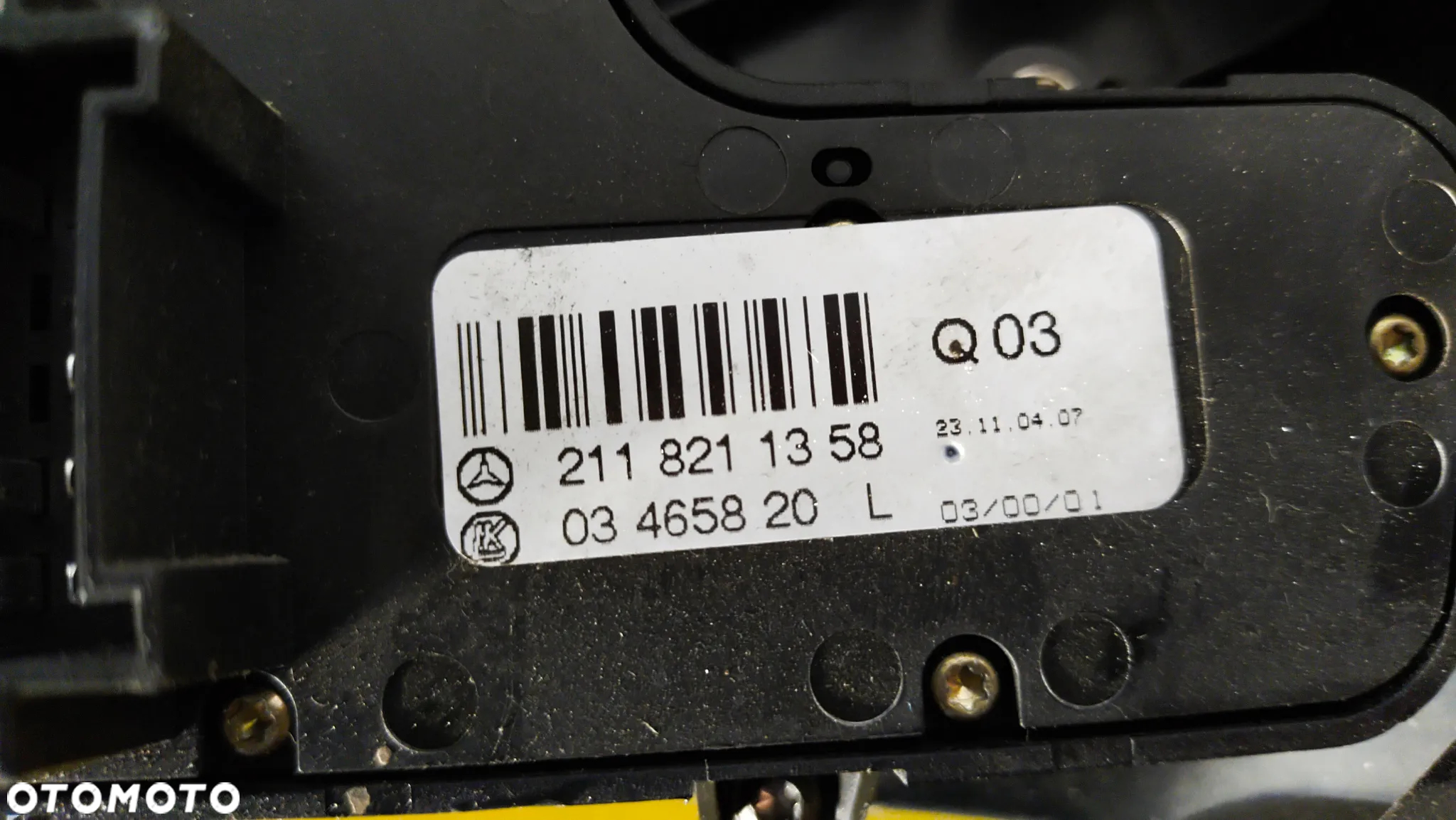 Przyciski sterowania fotela Mercedes-Benz OE 2118211358 - 3