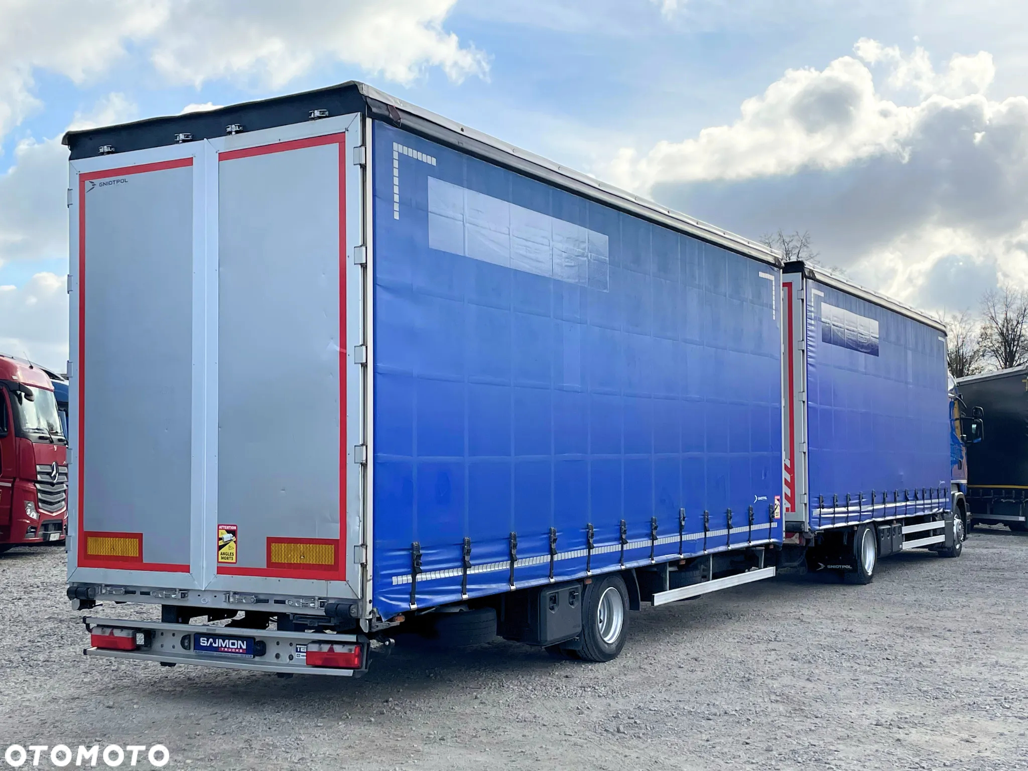Scania R410 / ZESTAW TANDEM 120 M3 / PRZEJAZDOWY / 7,75 M + 7,75 M / SALON PL - 3
