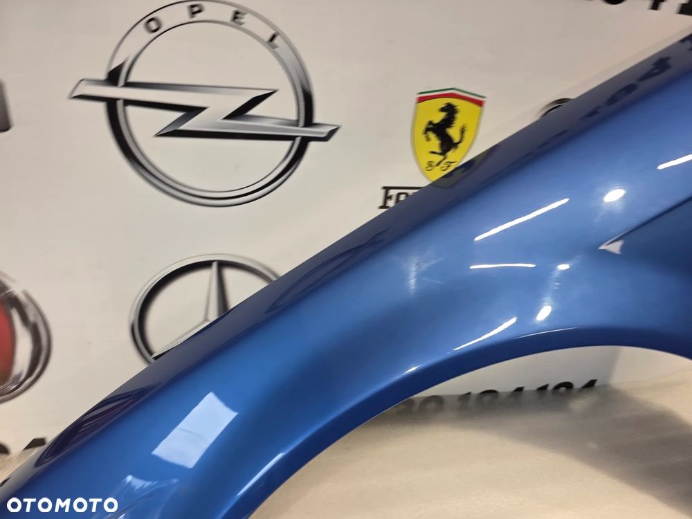 BMW E36 COUPE LEWY ŁADNY BŁOTNIK KOLOR BŁĘKITNY METALIK NR AUKCJI BŁ231 - 7