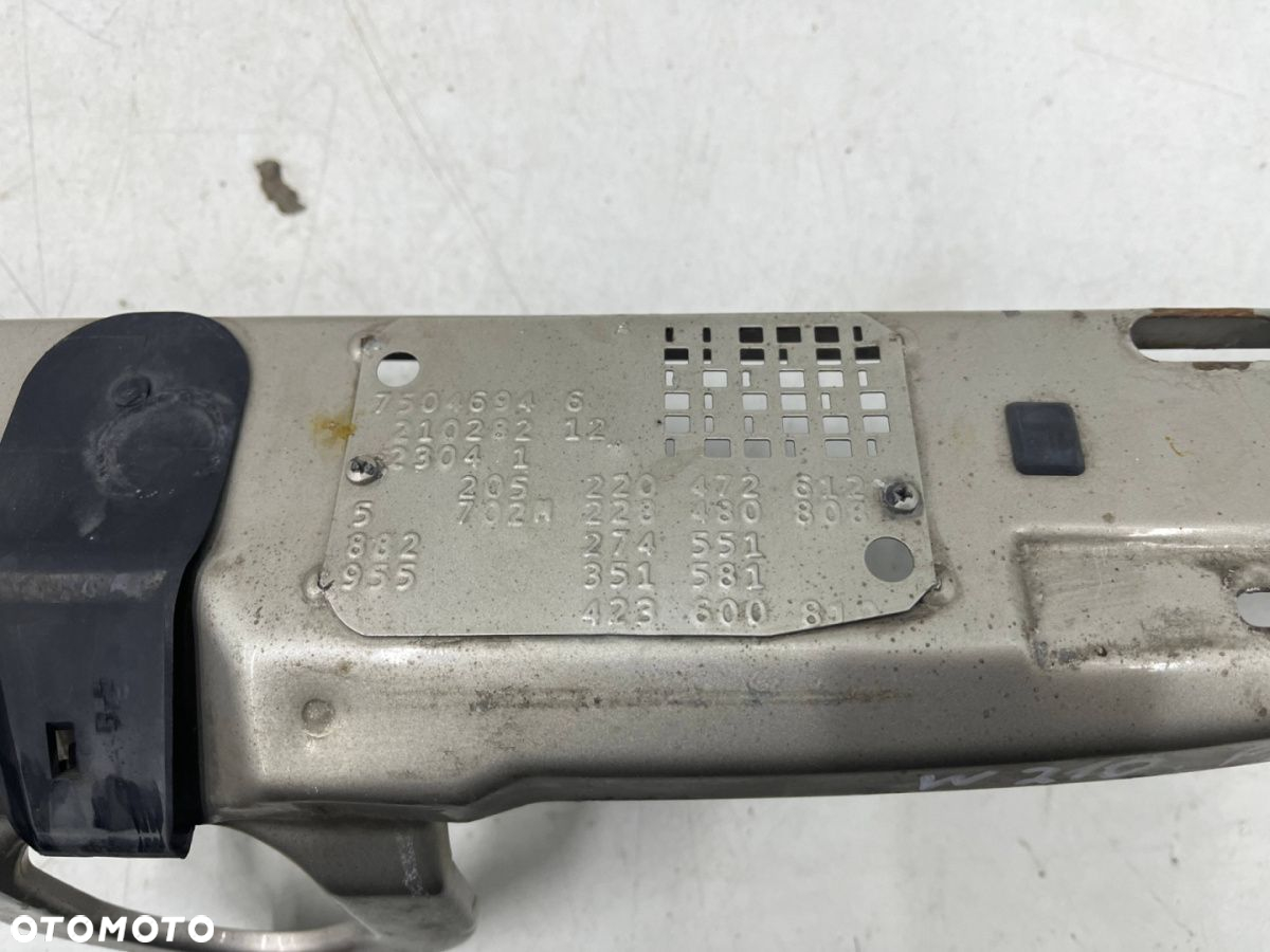 Pas przedni Mercedes w210 95-99r. przedlift górne wzmocnienie pasa wspornik oryginalne - 12
