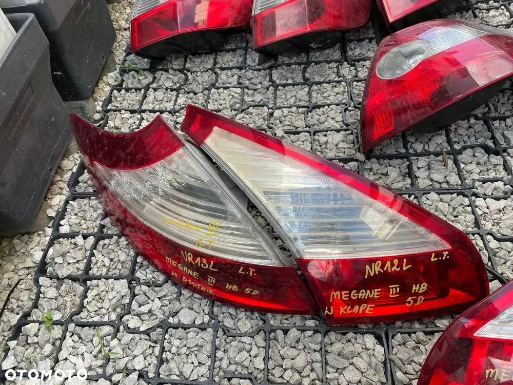 RENO LAMPY TYŁ LEWE PRAWE RENAULT LAMPA TYLNIA LEWA PRAWA - 13