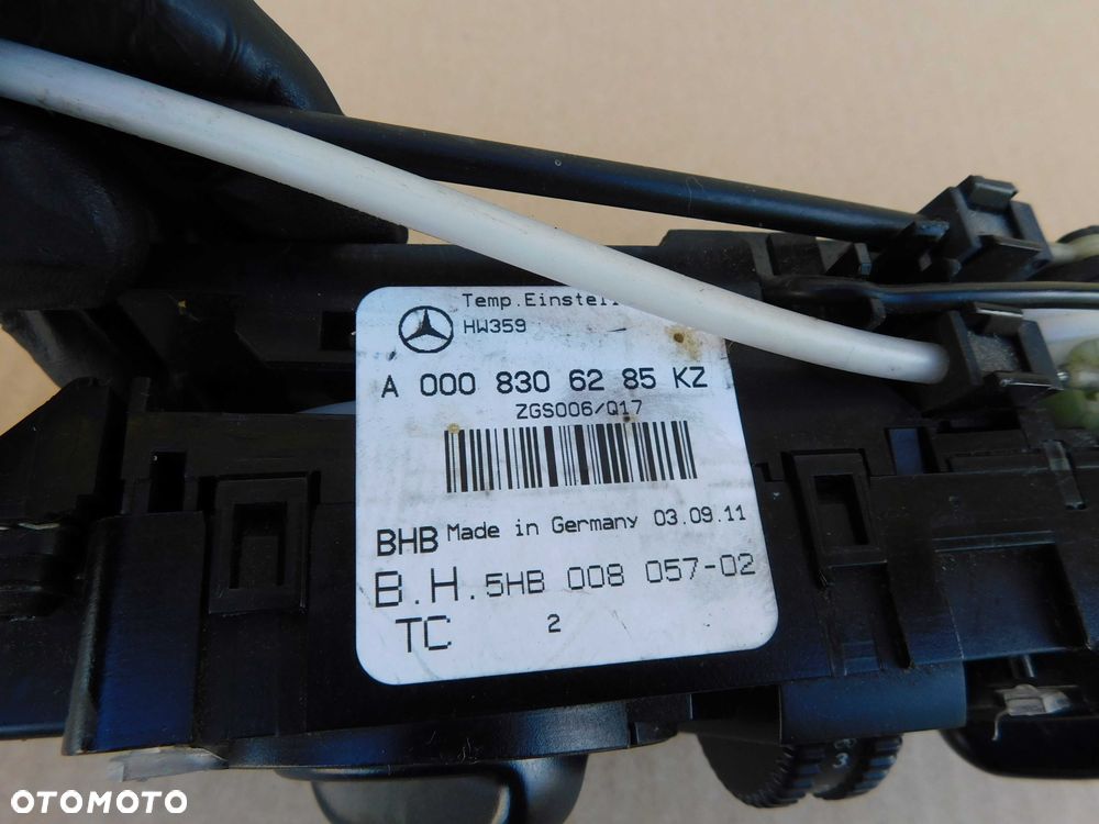 Panel nawiewu linki Sprinter W906 Crafter A0008306285 oryginał sprawny - 3