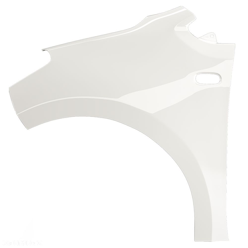 BLU Błotnik SEAT MII LB9A lewy przód biały 2012-2019 CandyWeiss - 2