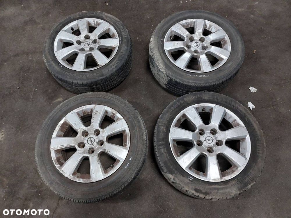 KOŁA KOMPLET FELGI OPONY LETNIE 5x110 6,5Jx16 195/55R16 205/60R16 OPEL - 1
