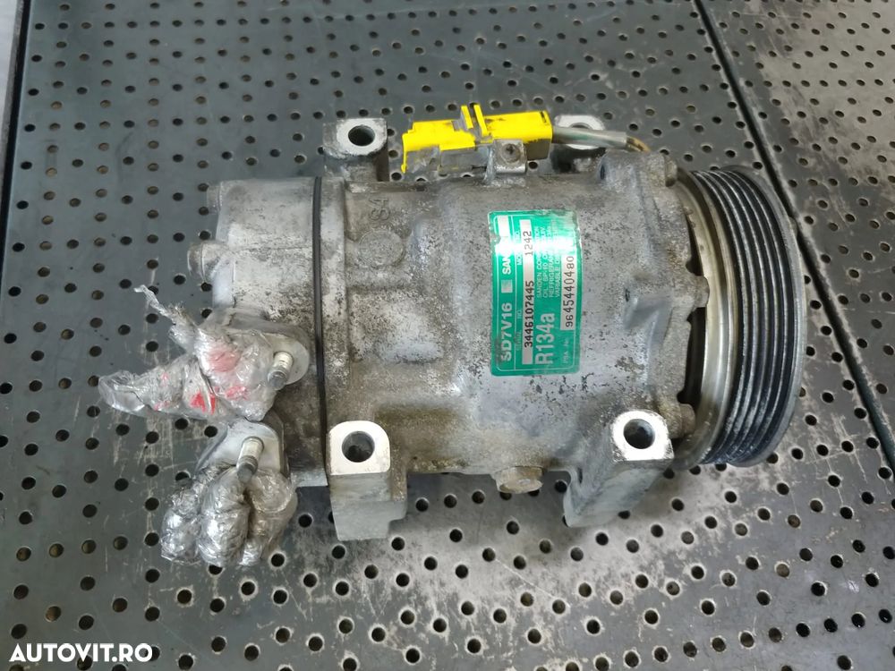 compresor clima ac 1.6 hdi 9hy peugeot partner citroen  xsara  9645440480 - 1
