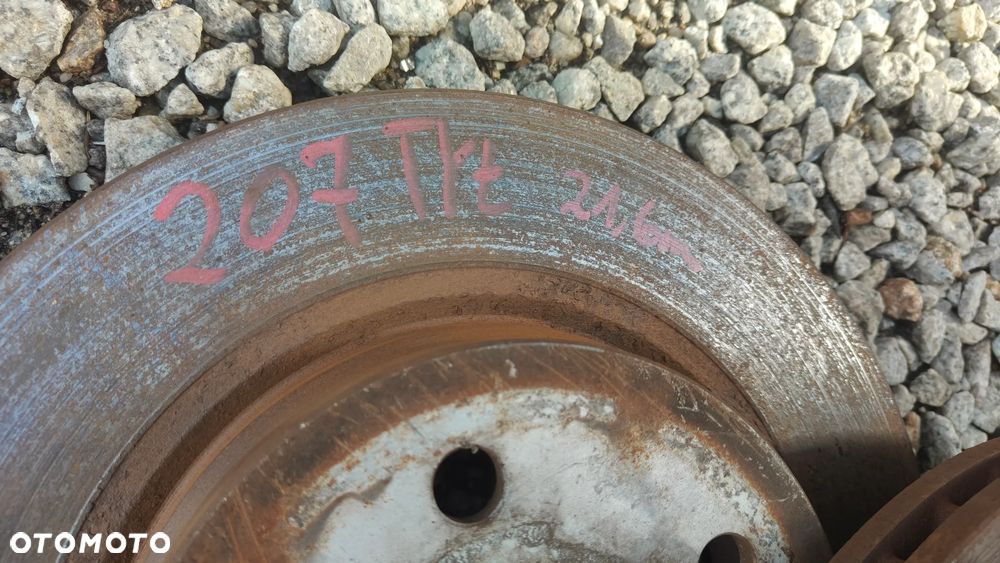 MERCEDES w212 W204 W207 Tarcze Hamulcowe Perforowane 300mm Tył Komplet z Klockami Wentylowane - 6