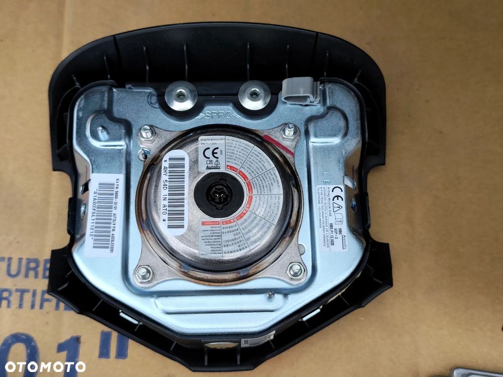 KIA SPORTAGE III 15r KONSOLA PODUSZKI PASY ORYGINAŁ - 11