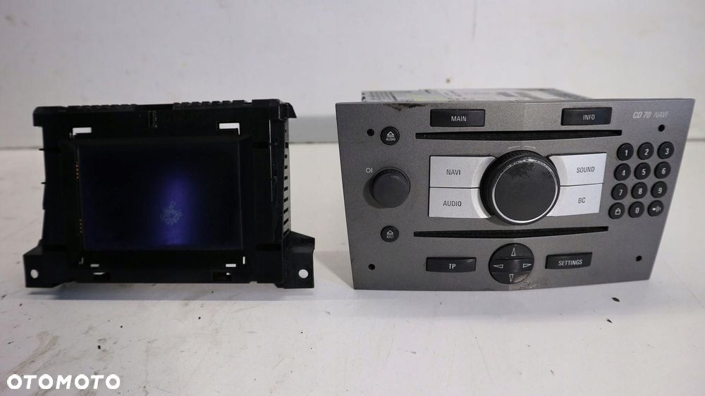 radio cd nawigacja wyświetlacz opel zafira b 13111163 5wk70037 # - 2