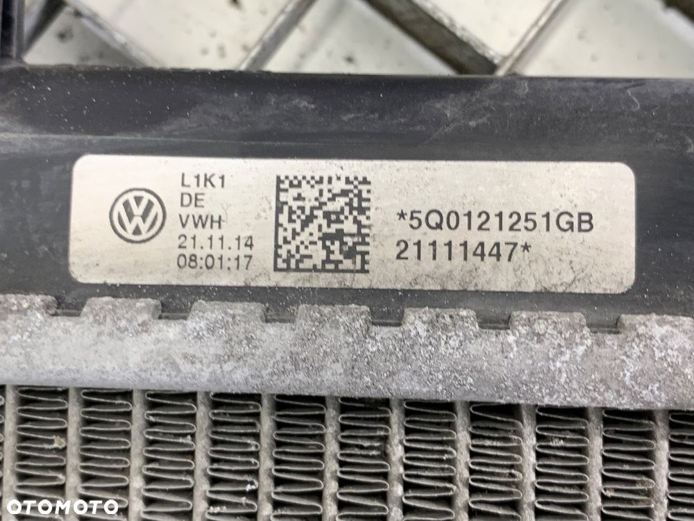INTERCOOLER  VW PASSAT B8 Variant (3G5, CB5) 2014 - 2022 2.0 TDI 110 kW [150 KM] olej napędowy 2014 - 5
