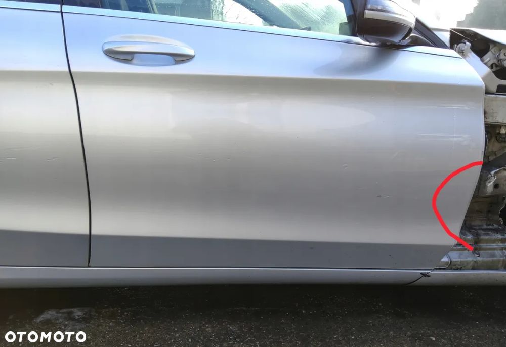 MERCEDES W205 C KLASA DRZWI PRZÓD TYŁ ORYGINAŁ LAKIER 775 - 3