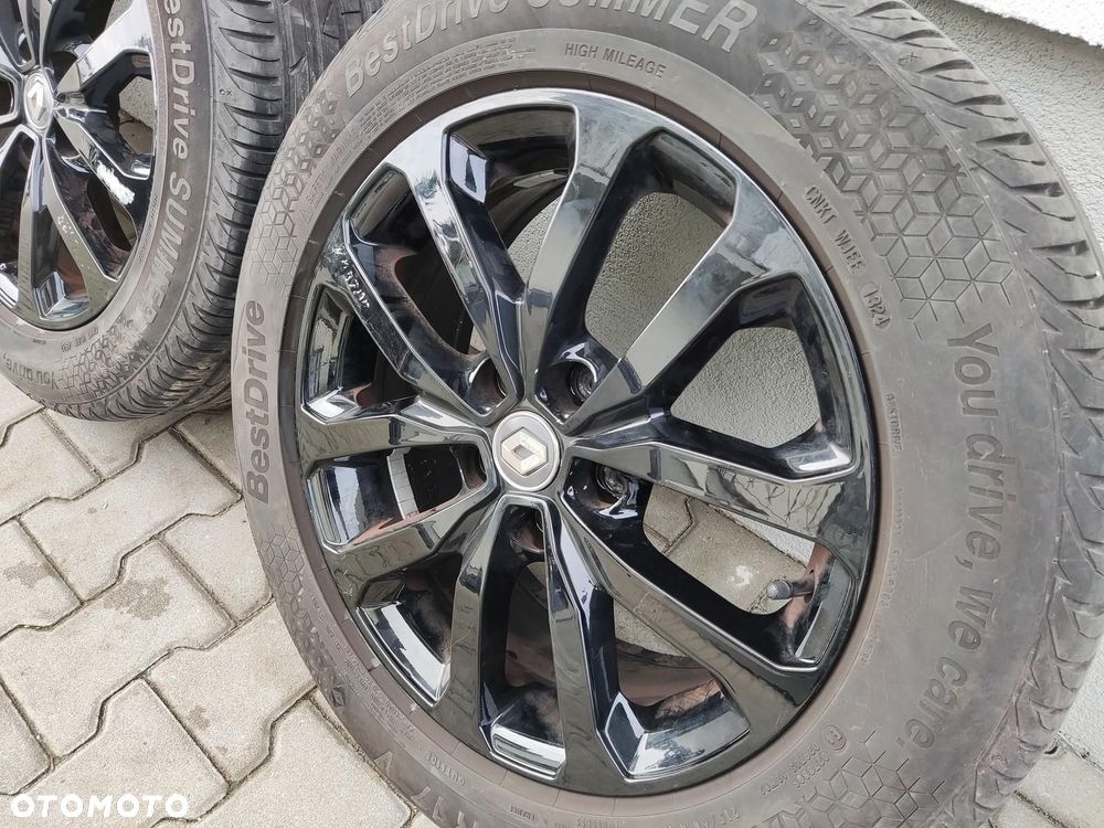 KOŁA OPONY FELGI ALUMINIOWE 17 RENAULT KADJAR LIFT 2018-22 5X114,3 7J ET40 - 7