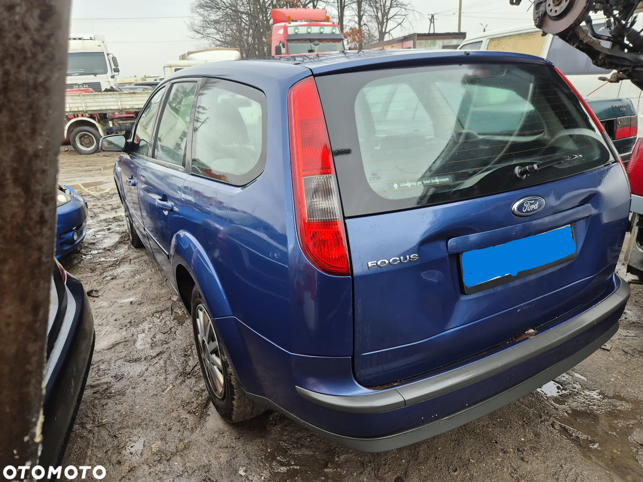 FORD FOCUS MK2 KOMBI 36 maska pokrywa silnika klapa bagażnika zderzak lampa reflektor pas przedni stop lampy halogeny - 3