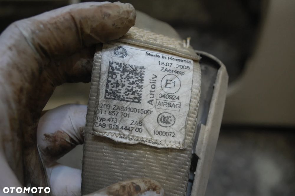 DESKA ROZDZIELCZA KONSOLA AIR BAG KOMPLET SKODA SUPERB II 3T1857701 - 8