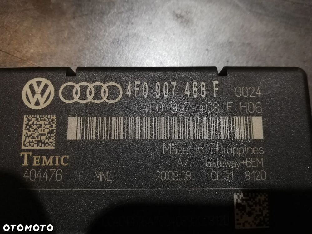 MODUŁ GATEWAY 4F0907468F AUDI A4 B8 - 2