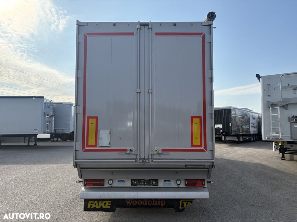 Knapen Trailers Walking Floor, axa viratoare, axa liftanta,7770 kg, factura externa - 4