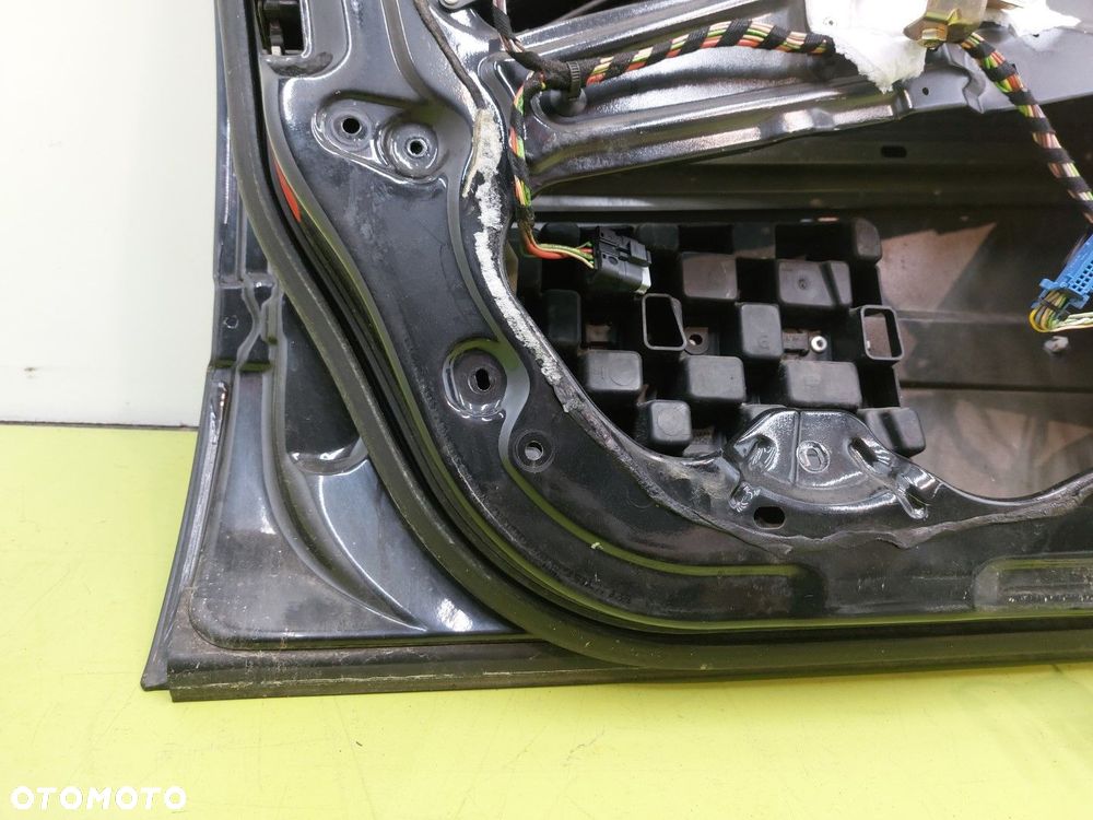 Drzwi przednie lewe przód PEUGEOT 607 2004-2010 LIFT EXLD Czarny - 8