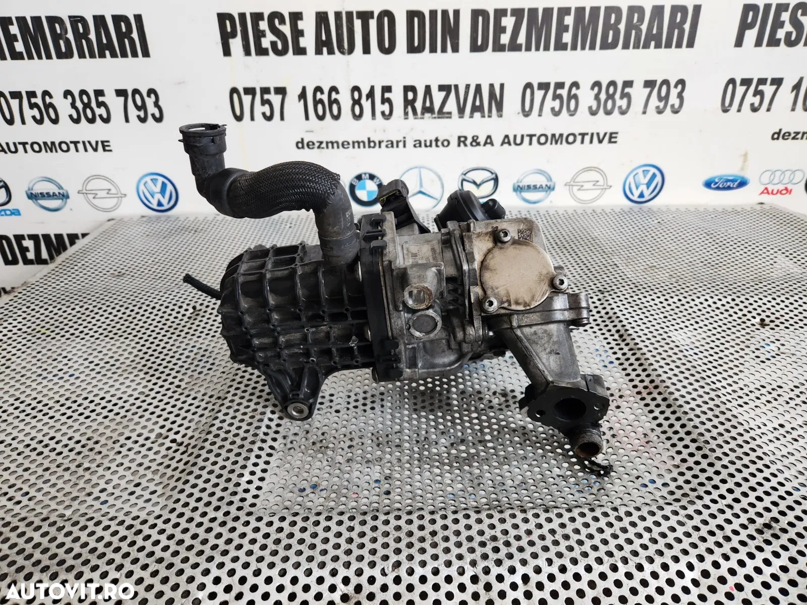Racitor Gaze Egr Supapa Valva Egr Ford Citroen Peugeot 2.0 / 2.2 BlueHdi Tdci Euro 6 Jumper Boxer K - 3