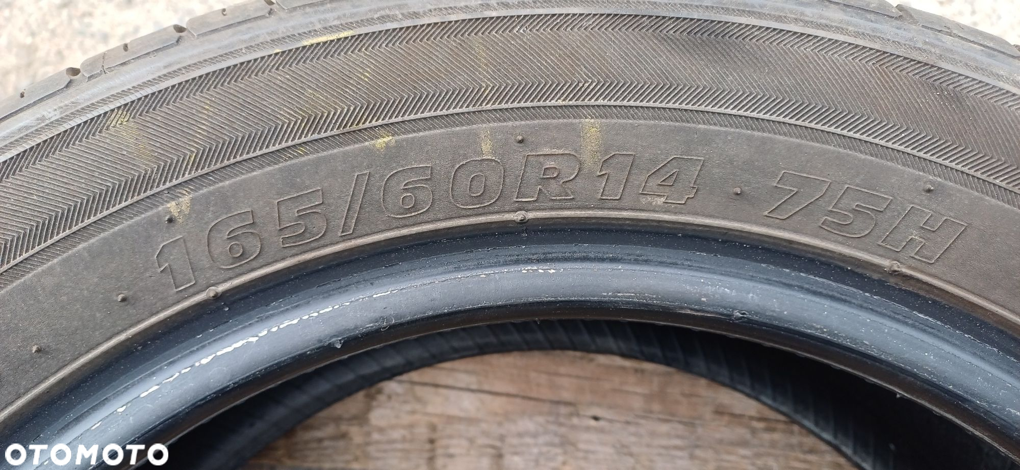 165/60R14 KUMHO , komplet opon letnich. - 7