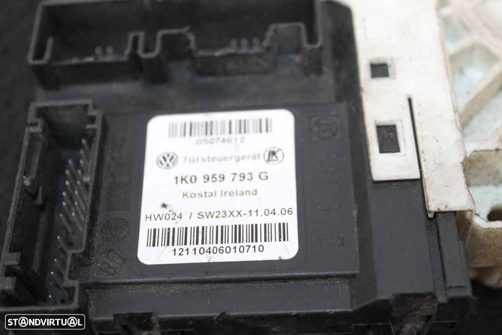 Motor Elevador Vidro Volkswagen Golf - 4