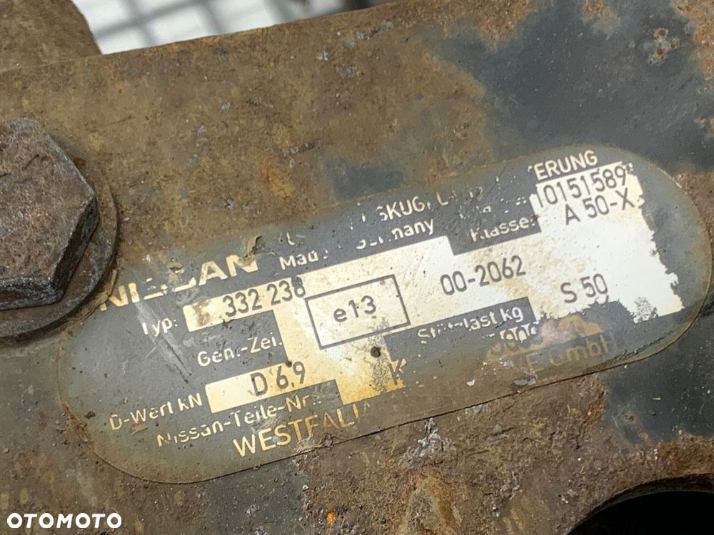 HAK HOLOWNICZY  NISSAN NOTE (E11, NE11) 2005 - 2013 1.6 81 kW [110 KM] benzyna 2006 - 2012 - 6