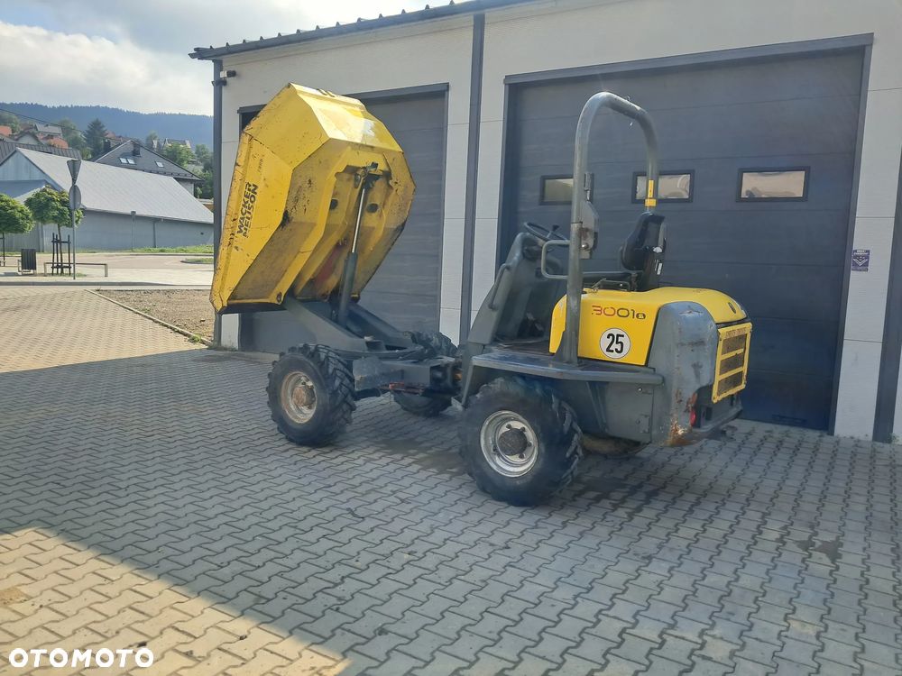 Wacker Neuson 3001s Hydrostat / Automat wozidło budowlane obrotowe 3t tony obrót+kiper światła kierunkowskazy 4x4 silnik Yanmar 33 KM 2015r Terex Ta3sh Thwaites 3 Mecalac Jcb 3T-1 3T-2 Ausa D301AHG D350 AHG 4001s DW30 DW60 6 ładne opony sprawne - 2