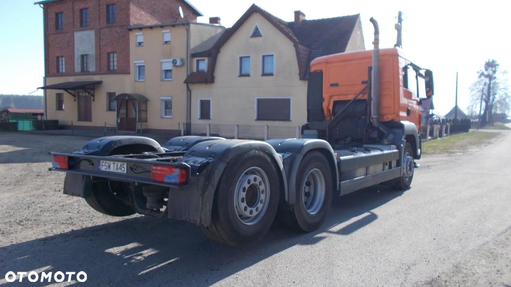 MAN TGS BECZKA ASENIZACJA, KRÓTKI ROZSTAW 410cm, EURO-5, 3-y OSIOWY, OŚ SKRĘTNA, 6x2 - 23